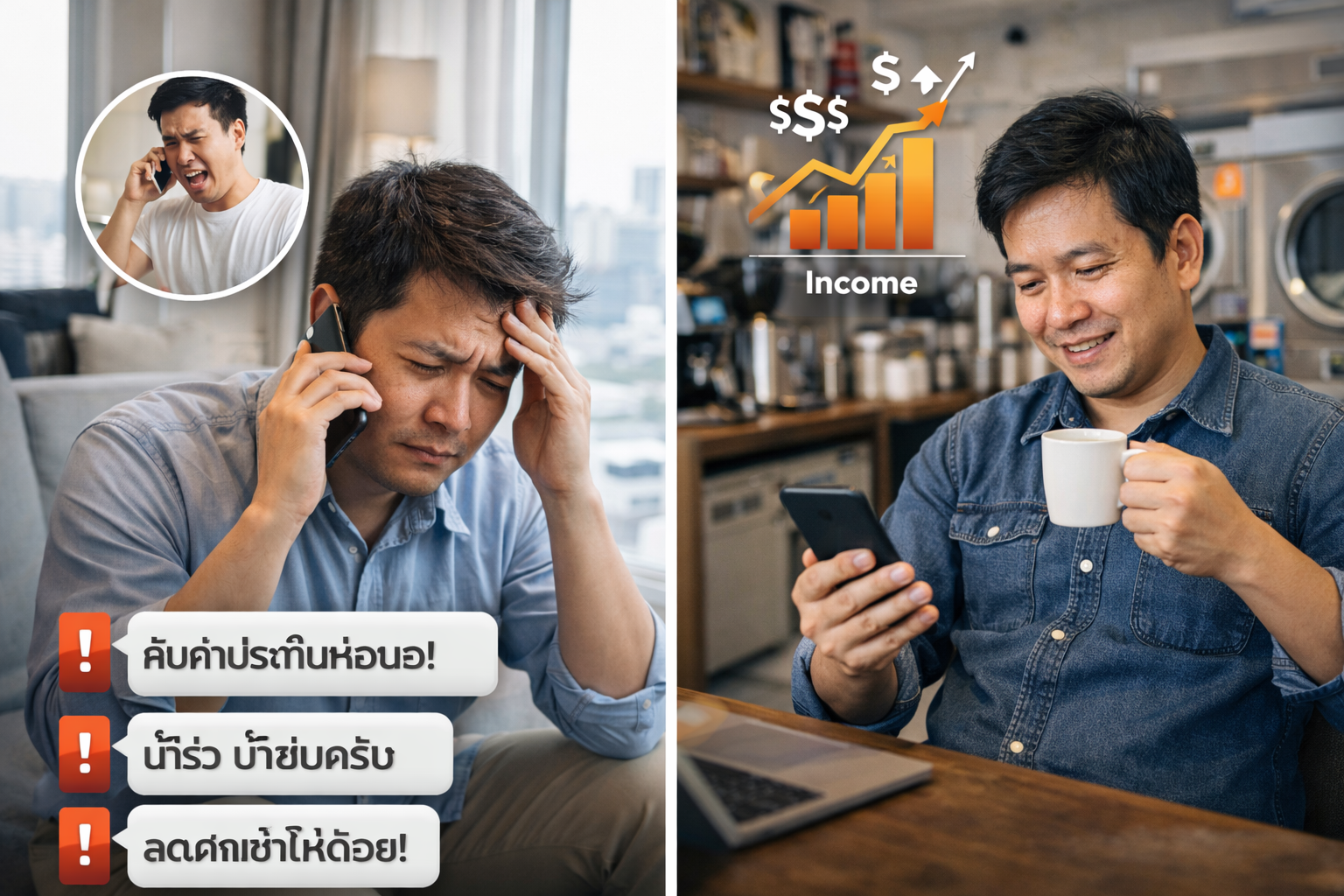 ปัญหาปวดหัวเจ้าของคอนโด vs เจ้าของร้านสะดวกซักชิลๆ