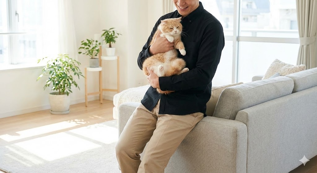 เจ้าของสัตว์เลี้ยงใส่เสื้อสีดำที่สะอาดไม่มีขนติด หลังจากใช้วิธีอบผ้ากำจัดขน เจ้าของสัตว์เลี้ยงใส่เสื้อสีดำที่สะอาดไม่มีขนติด หลังจากใช้วิธีอบผ้ากำจัดขน