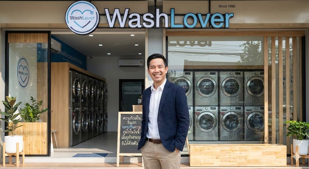 เจ้าของธุรกิจแฟรนไชส์ WashLover ยืนหน้าสาขาที่ประสบความสำเร็จ